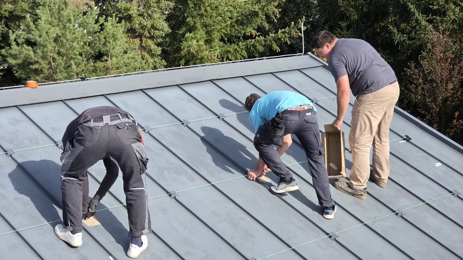 Příprava instalace FVE 15 kWp – fotografie 3